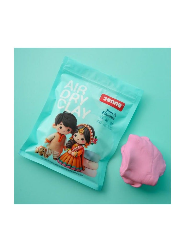 Jenna Air Dry Clay – Pink 300g