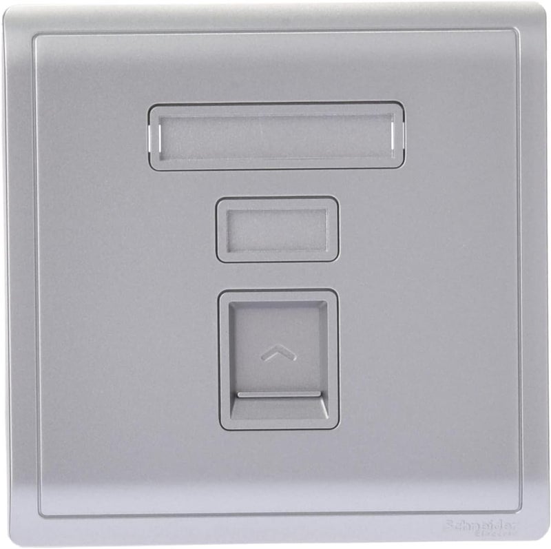 Schneider Electric Schneider Electric Pieno 1 Gang Shuttered Keystone Wallplate - Image 2