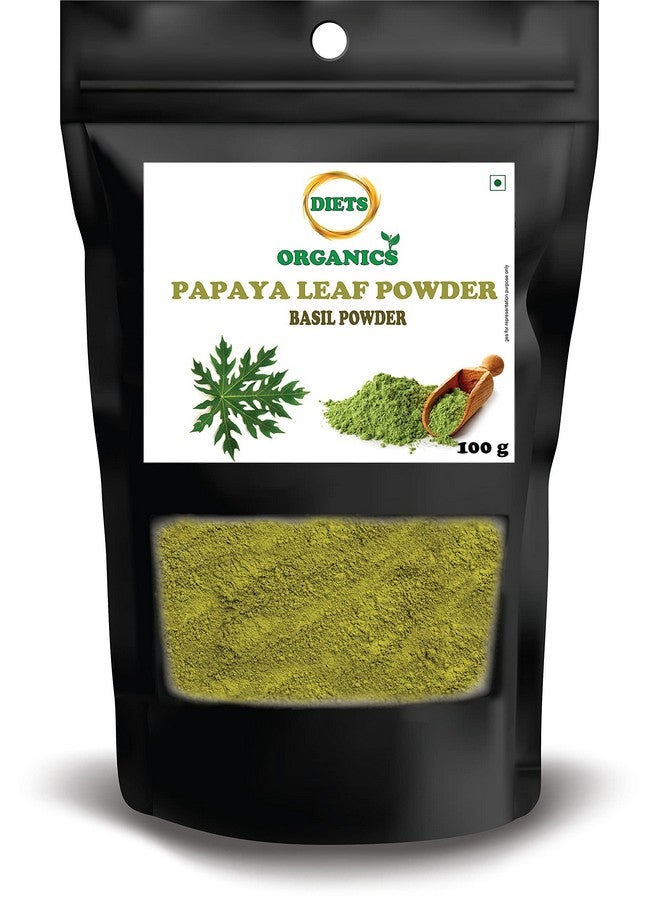 DIETS ORGANICS Papaya Leaf Powder- 100G  - Image 1