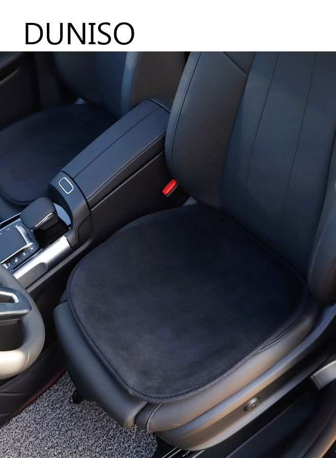 DUNISO 2 pcs Front Car Seat Covers Protectors for Front Seats Anti-Slip Cushions  Wrap Fits Most of Vehicles - Image 1