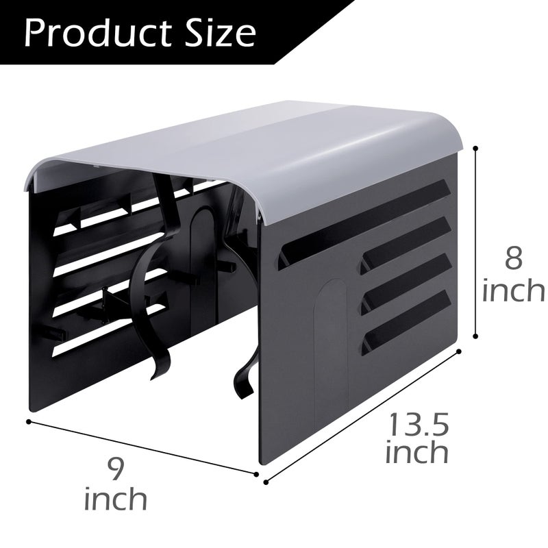 RunNico Pool Pump Covers for Outside Units - ABS Adjustable Pool Pump Motor Cover - Swimming Pool Motor Cover for Above Ground Protection - Image 2
