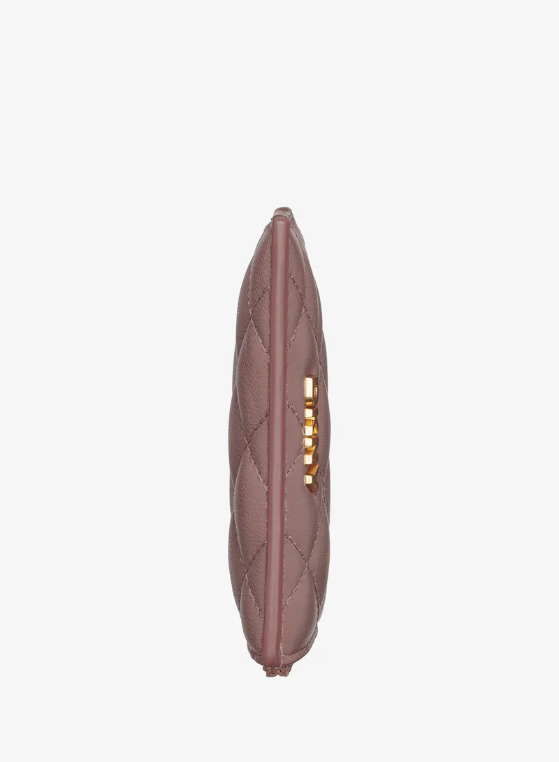 DKNY  Trina Logo Zip Around Cardholder for Women | Best Price UAE