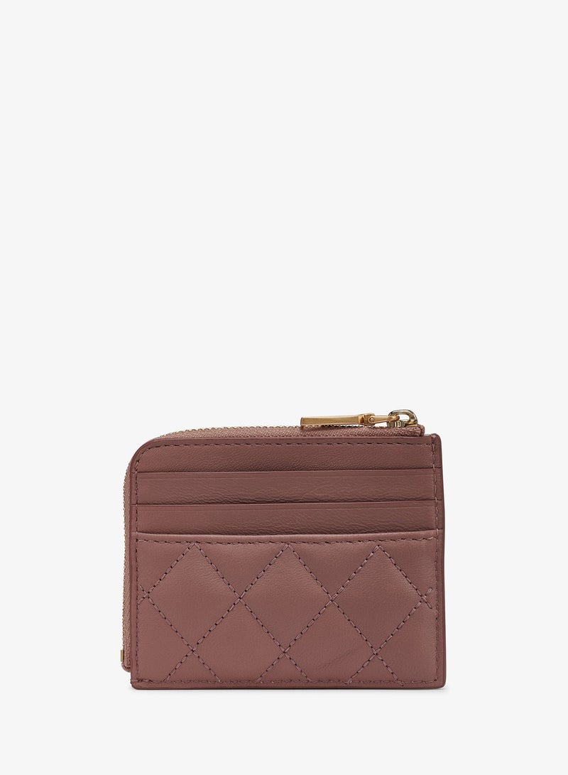 DKNY Trina Logo Zip Around Cardholder - Image 2