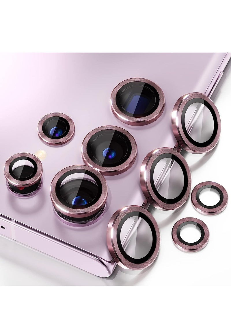 Raxoom Samsung Galaxy S23 Ultra Camera Lens Protector, Scratch-Resistant Tempered Glass with Alloy Edge Camera Cover Screen Protector - Image 1