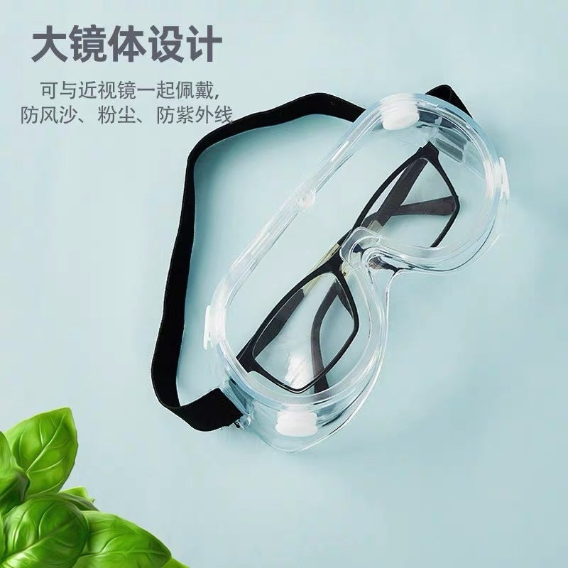 Goggles, Anti-Droplet, Sand-Proof, Dust-Proof, Anti-Fog, Transparent Protective Glasses, Fully Enclosed, Men'S And Women'S Labor Protection Eye Masks - Image 5