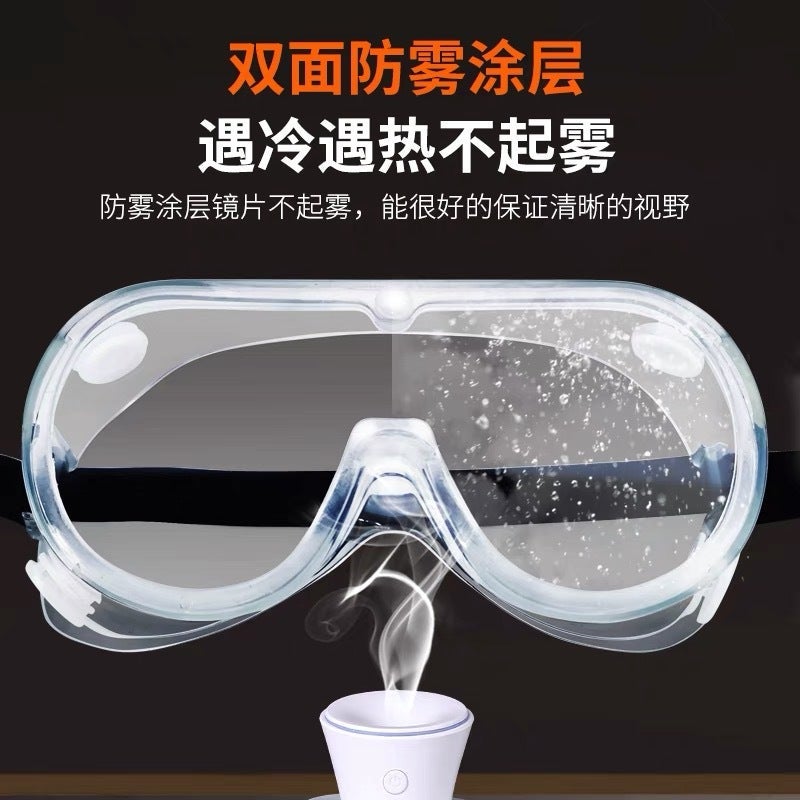Goggles, Anti-Droplet, Sand-Proof, Dust-Proof, Anti-Fog, Transparent Protective Glasses, Fully Enclosed, Men'S And Women'S Labor Protection Eye Masks - Image 4