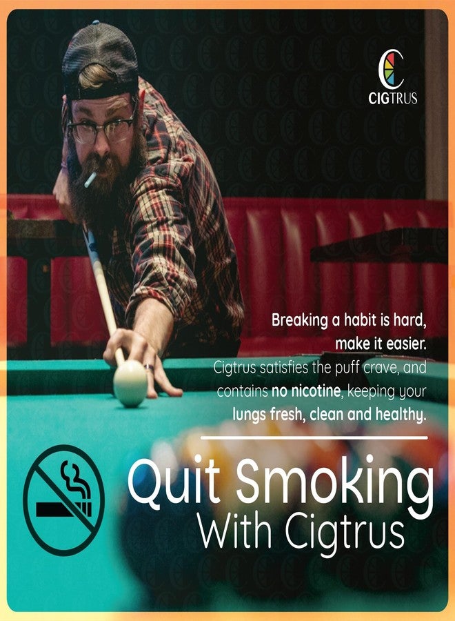 Cigtrus Quit Smoking Aid – Natural Smokeless Inhaler – Non-Electric, Nicotine-Free & Travel-Safe – Replace The Vape – 4-Flavor Variety Pack - Image 5