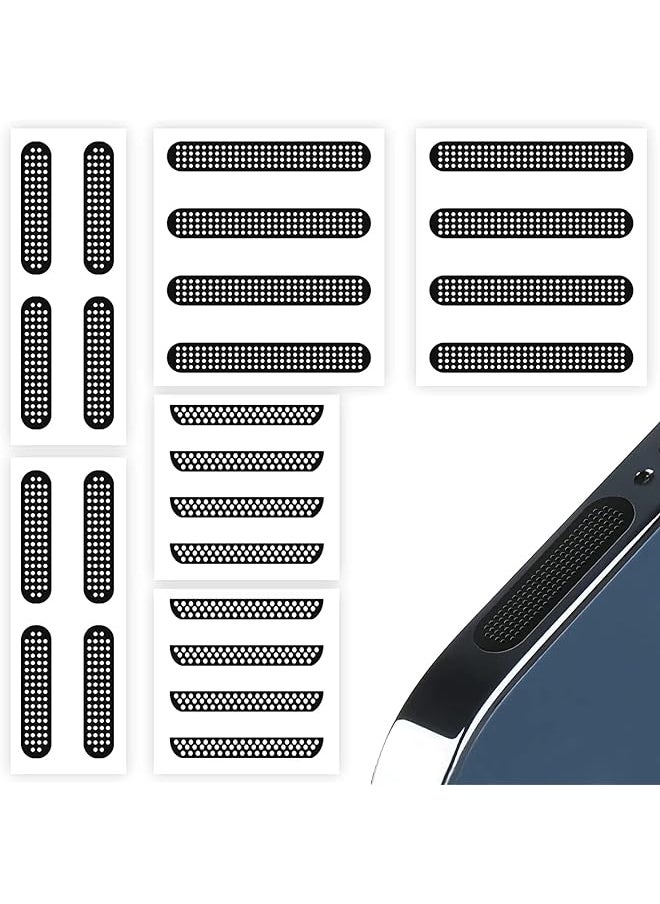 Generic - Dustproof Stickers Protector For Iphone Speaker 24Pcs Mobile Phone Speaker Mesh Anti Dust Adhesive Cover Phone Speaker Net Dustproof Adhesive Stickers Compatible With Iphone 14 13 Pro Max - Image 1