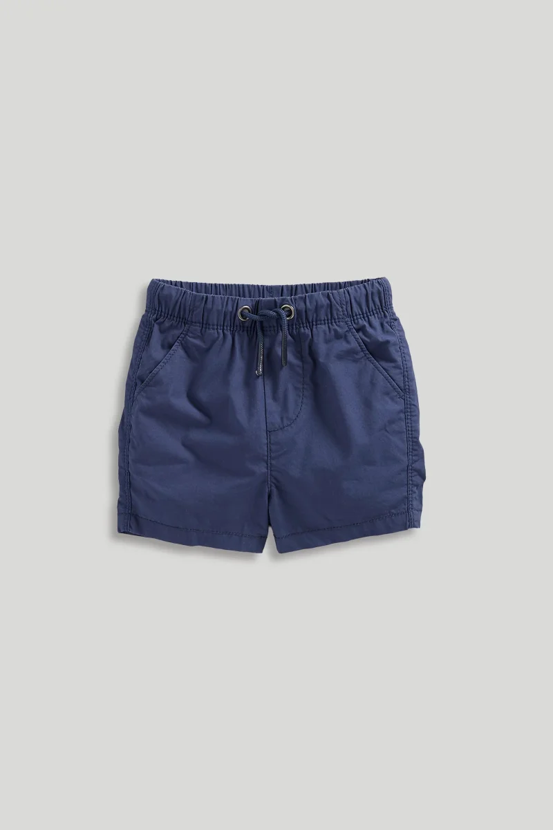 mothercare Navy Pull-On Shorts