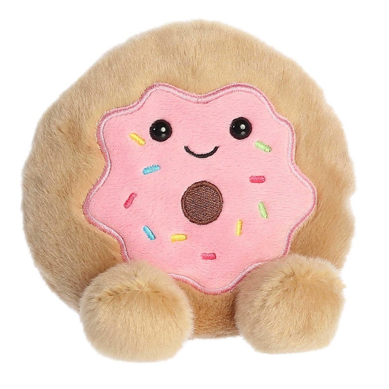 AuroraÂ® Adorable Palm Palsâ„¢ Claire Donutâ„¢ Stuffed Animal - Fun Collectible Plush for Kids and Adult Collectors - Perfect for Decorating Rooms and Birthday Gifts - Pink 5 Inches - Image 2