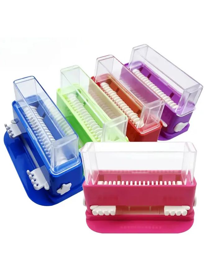 Black Pressing Brush Box Large Capacity Detachable For Oral Care Tools - Image 2