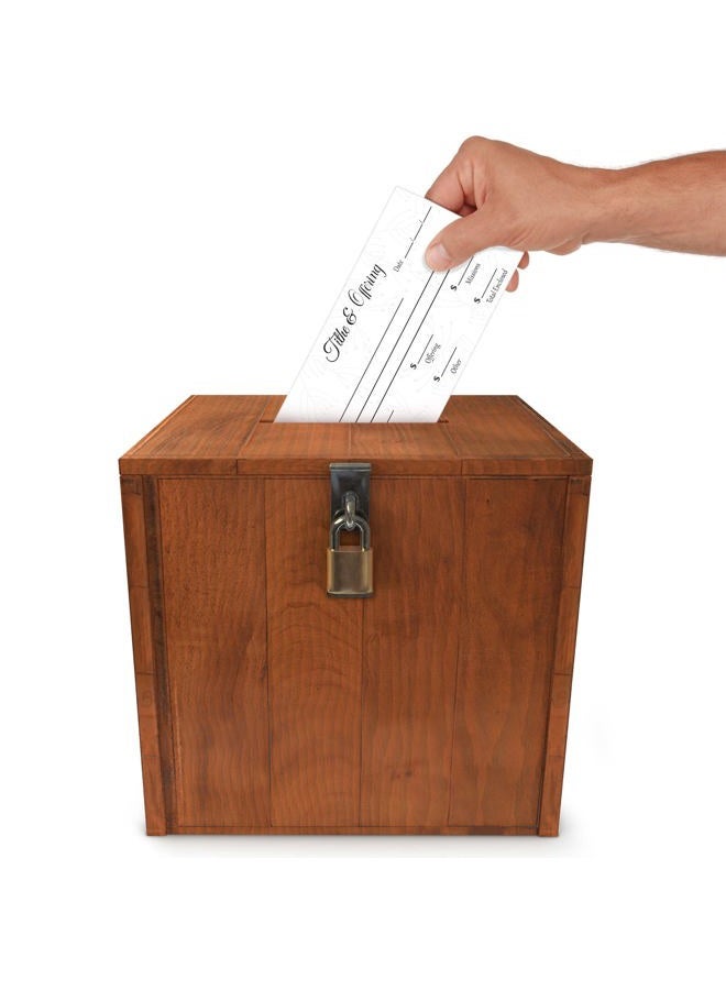 Eaasty 200 Pieces Church Offering Envelopes My Offering Bill Size Envelope Church Offering Tithe Envelopes for Donations, Religious Occasions (Elegant Style) - Image 4