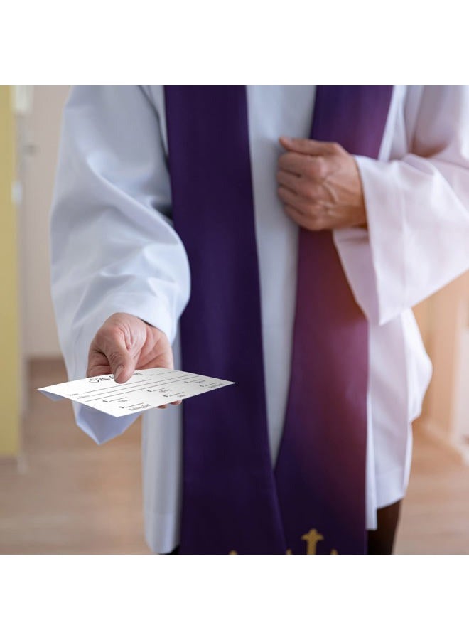 Eaasty 200 Pieces Church Offering Envelopes My Offering Bill Size Envelope Church Offering Tithe Envelopes for Donations, Religious Occasions (Elegant Style) - Image 5