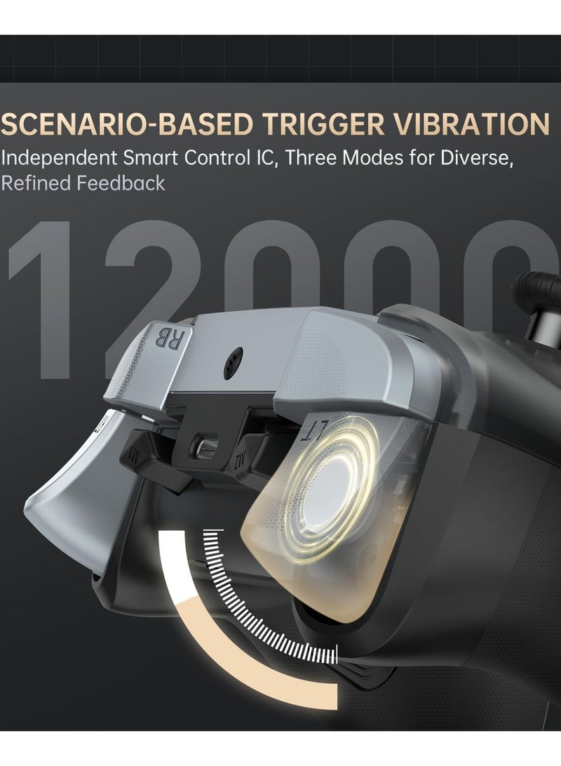 MACHENIKE G5Pro V2 1000HZ Wireless Gaming Controller for NS/PC/iOS/Android with Charging Dock,PC Controller With Hot-Swappable Joystick,Optical Triggers,Optical Micro Switches,RGB Backlight - Image 5