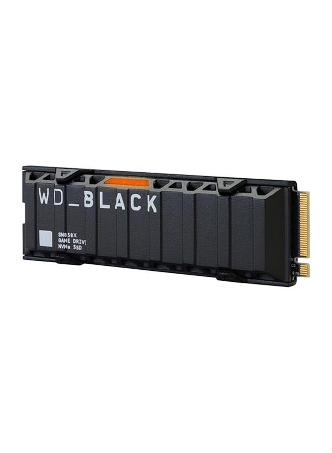 WD 1TB SN850X NVMe Internal Gaming SSD Solid State Drive with Heatsink - Works with Playstation 5, Gen4 PCIe, M.2 2280, Up to 7,300 MB/s - WDBB9H0010BNC-WRSN 1 TB - Image 1