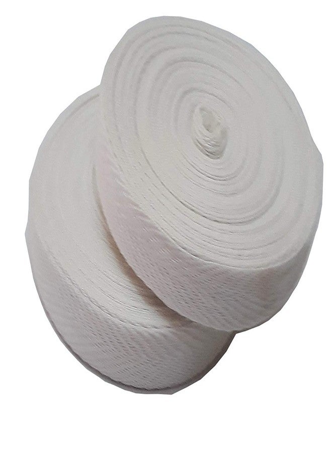 M Fabrics خيوط نادا من القطن الخالص من إم فابريكس لفساتين نادي دوري الهندية التقليدية، والبيجامات، واللينغا، والساري، والسلوار، والباتيالا، والتشوديدار (عبوة من قطعتين) - (مسطحة - 0.25 بوصة، 15 متر لكل قطعة) - Image 2