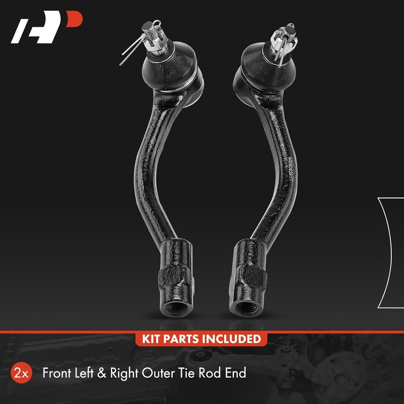 A-Premium Front Outer Tie Rod Ends for Hyundai and Kia - Image 2