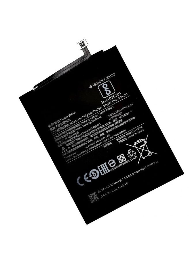 For XiaomiRedmi Note7 Note7pro BAttery BN4A Mobile Phone BAttery-Standard Capacity:3900
