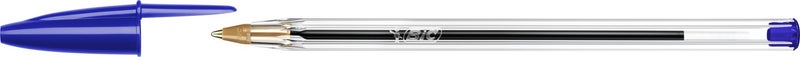 Bic Cristal Medium Ballpoint Pen Blue Box of 50 - Image 4