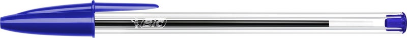 Bic Cristal Medium Ballpoint Pen Blue Box of 50 - Image 3