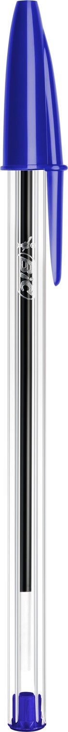 Bic Cristal Medium Ballpoint Pen Blue Box of 50 - Image 5