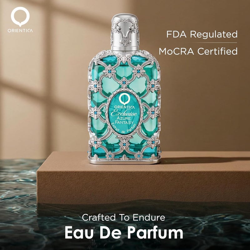 Orientica Luxury Exclusive Azure Fantasy Extrait de Parfum – 2.7oz/80ml - Image 4