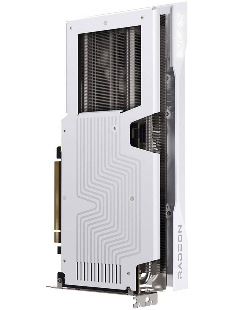 XFX Swift AMD Radeon RX 9060 XT OC Triple Fan Gaming Edition, 16GB GDDR6 128-Bit Memory, 3320 MHz Boost Speed, 2048 Stream Processors, 20 Gbps Memory Clock, PCI-E 5.0, White | RX-96TS316W7  - Image 3