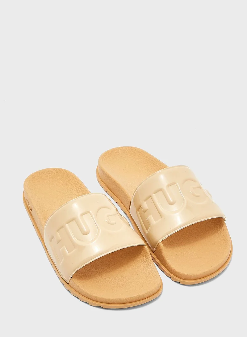 HUGO One Strap Flip Flops