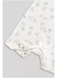 mothercare Zebra Rompers - 2 Pack  - Image 2