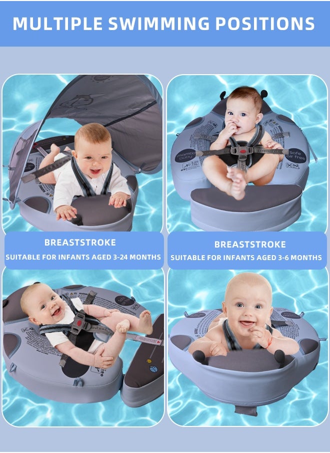 Baby Float Add Tail Newest Baby Swim Float Non-Inflatable Waist Swim Ring