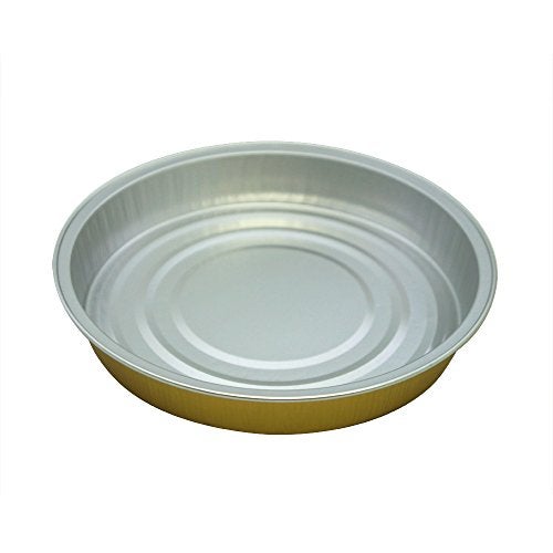 MYStar Set of 12, 6" Round Shape Non-stick Aluminum Baking Cups, Mini Pizza Pans, Pie Tins, Pastry Mold with Lids, 3 colors (Gold, Millcow, Black&Gold) - Image 4