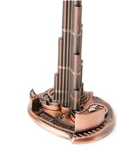 RAQTA Decorative Burj Khalifa Miniature – Rose Gold Souvenir Ornament for Home, Desk or Gift Display  - Image 4