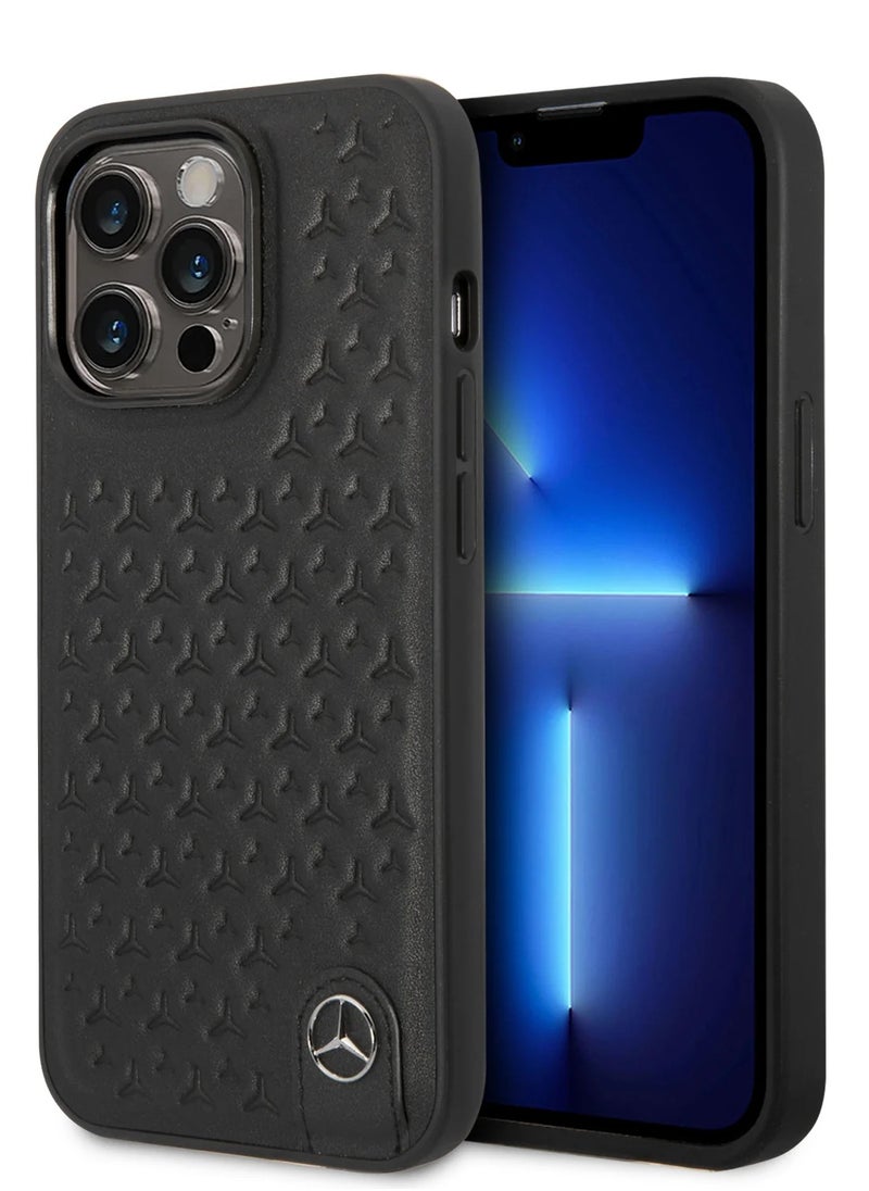 iPhone 15 Pro - Leather Black Star Pattern - Mercedes-Benz - pzsku/ZB22620858AFD1AA9E1DDZ/45/_/1733219155/780663a6-470f-4bc4-83ba-057bfa398dd6