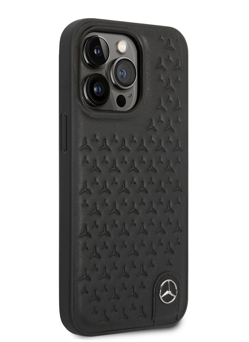 iPhone 15 Pro - Leather Black Star Pattern - Mercedes-Benz - pzsku/ZB22620858AFD1AA9E1DDZ/45/_/1733219156/8a809571-492e-41f7-9db4-6cc4b42955d0