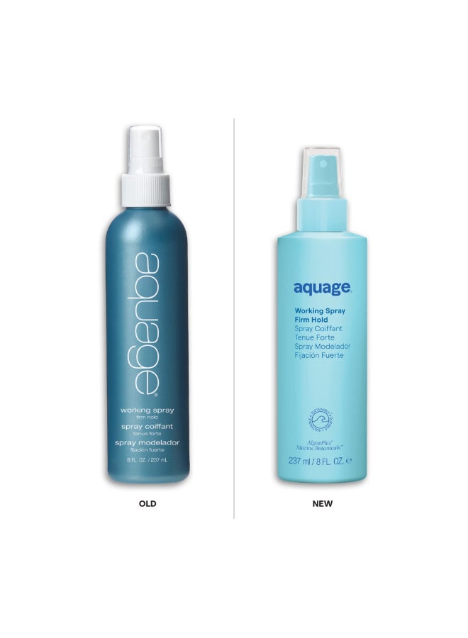 Aquage Working Hair Spray - Firm Hold, Non Aerosol Hairspray for Women - Volumizing Styling Spray for Thermal Protection and Long Lasting Hold (5 oz) - Image 5