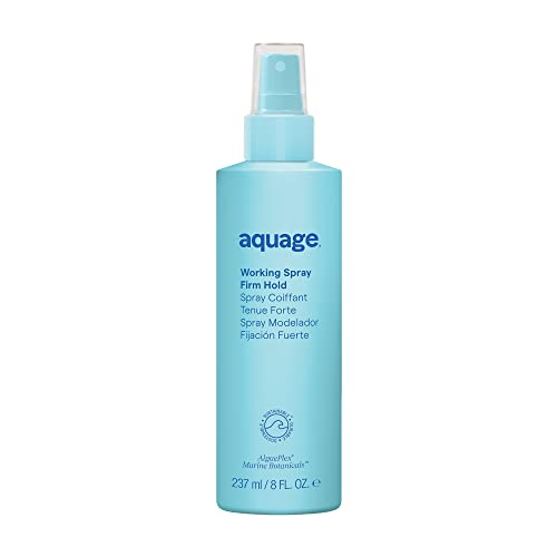 Aquage Working Hair Spray - Firm Hold, Non Aerosol Hairspray for Women - Volumizing Styling Spray for Thermal Protection and Long Lasting Hold (5 oz) - Image 1