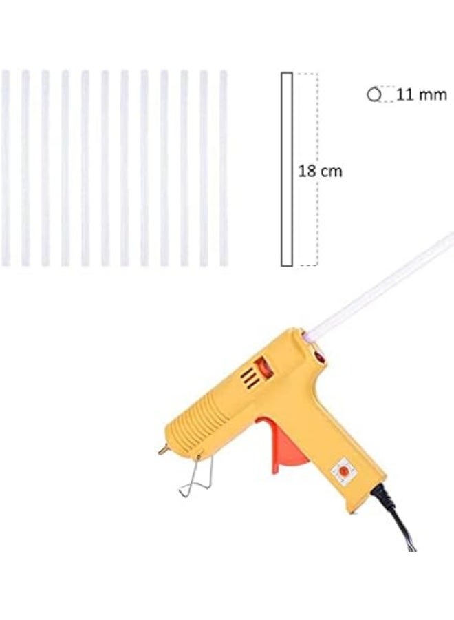 erorex Hot Glue Sticks, 20pcs Hot Melt Glue Sticks for Hot Glue Gun, 11mm x 180mm - Image 2