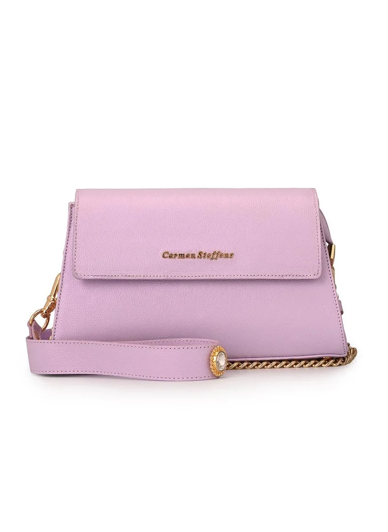 Carmen Steffens Crossbody Bag Minimal Lavender