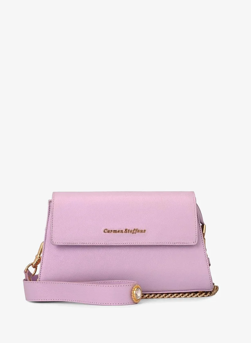 Carmen Steffens Crossbody Bag Minimal Lavender