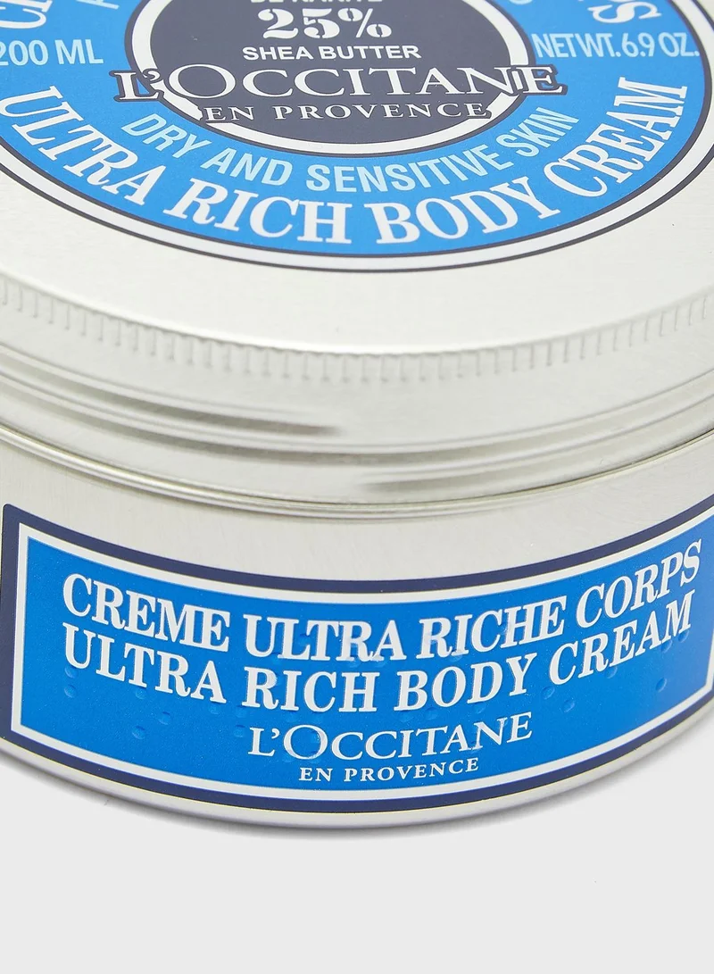 L'OCCITANE Shea Butter Ultra Rich Body Cream 200 ML