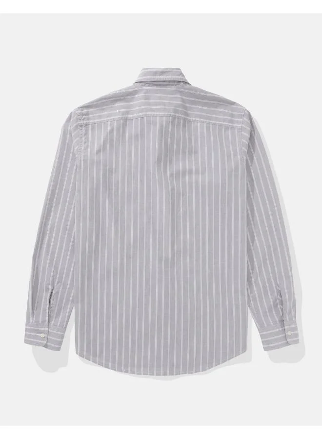 American Eagle AE Everyday Poplin Button-Up Shirt