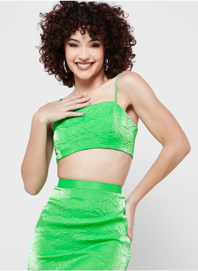 TOPSHOP Strappy Crop Top  - Image 1