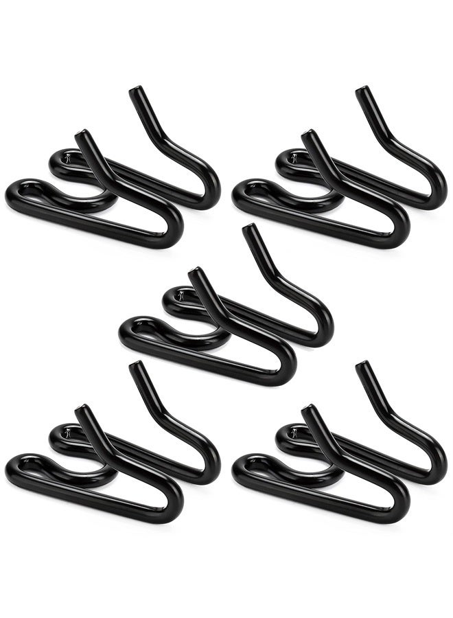 MOZETO (5 Pack) Stainless Steel Sprenger Prong Collar Links 2.25/3.2/4.0mm, MOZETO Extral Pinch Collar Links Designed for Herm. Sprenger Collar (4.0mm, Black) - Image 1