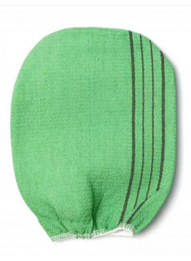 Shower fiber to remove dead skin from the body green color (Korean fiber) 