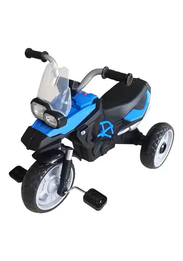 United 318 Pedal Drum with Music for Kids, Blue - Image 1
