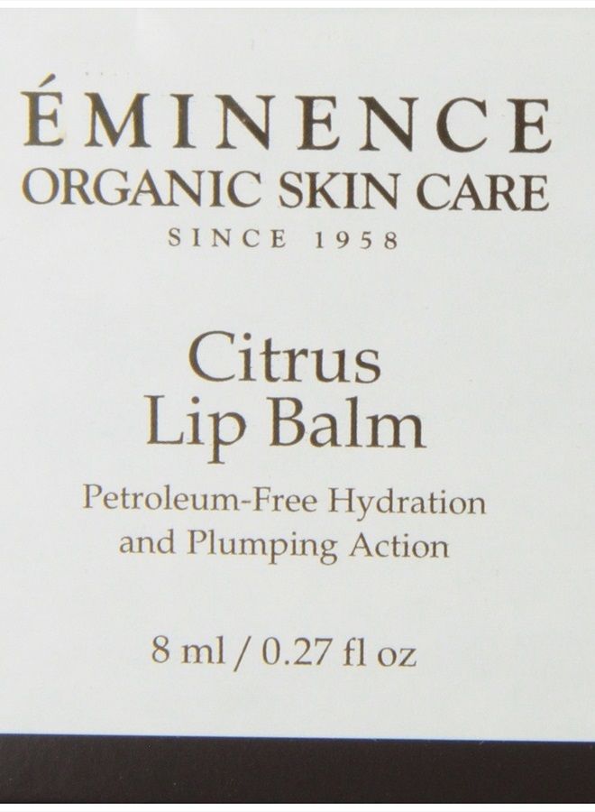 EMINENCE Citrus Lip Balm, 0.27 Fl Oz - Image 1
