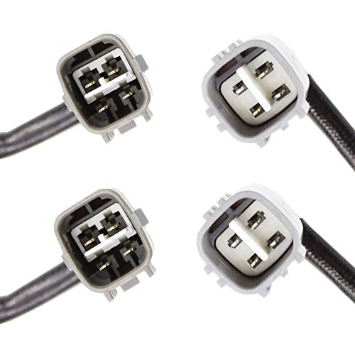 higherbro 4x Air Fuel Ratio Oxygen O2 Sensor 1 & 2 for Toyota Tundra 2005 2006 4.0L 4.7L Upper Lower Upstream + Downstream - Image 4