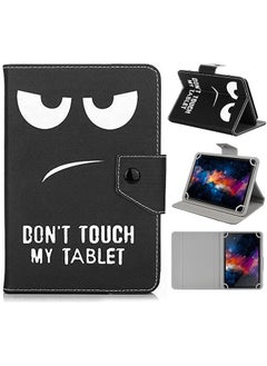 Universal 7 Inch Tablet Case Lg G Pad 7.0 V400 V410 (Lte) 7 Inch Android Tablet Cases And Cover Painted Series Magnetic Closure Folding Cover Case For 7.0 Inch Tablet Back Case ( 3Black Eyes)