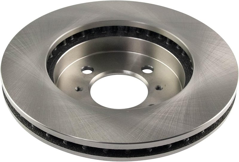 TRQ Front Brake Rotors Set Vented Compatible with 2002-2006 Mitsubishi Lancer 1999-2002 Mirage - Image 5