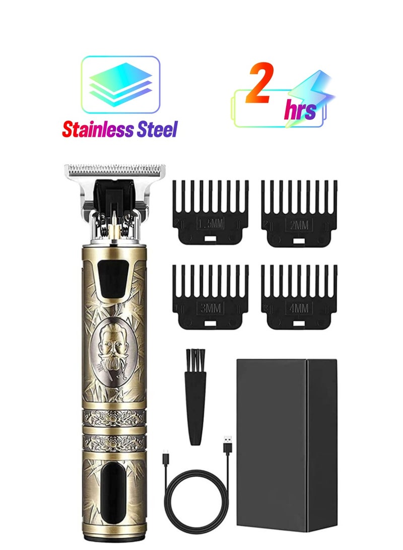 ELTRAZONE Hair Clippers for Men, LED Digital Display Hair Trimmer for Men, USB Fast Charging Electric Trimmer for Men, Rechargeable